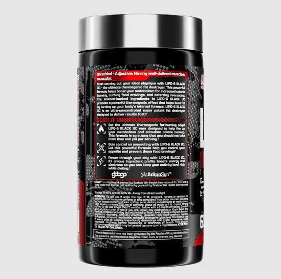 Nutrex Research Lipo-6 Black Ultra Concentrate  (60 Caps) NUTREX RESEARCH