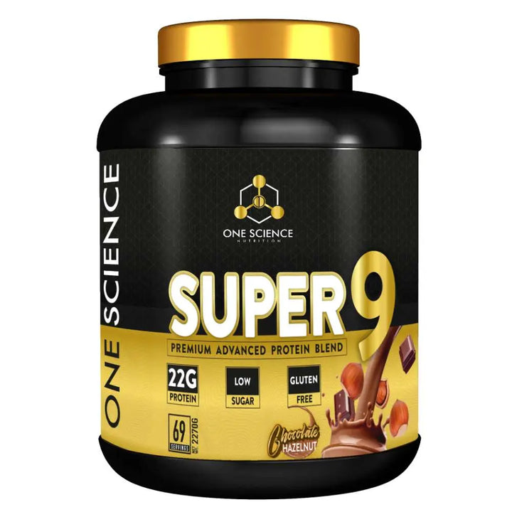 One Science Super 9 Premium Advanced Protein Blend + Free Deodorant (Exp: 12/24) One Science Nutrition