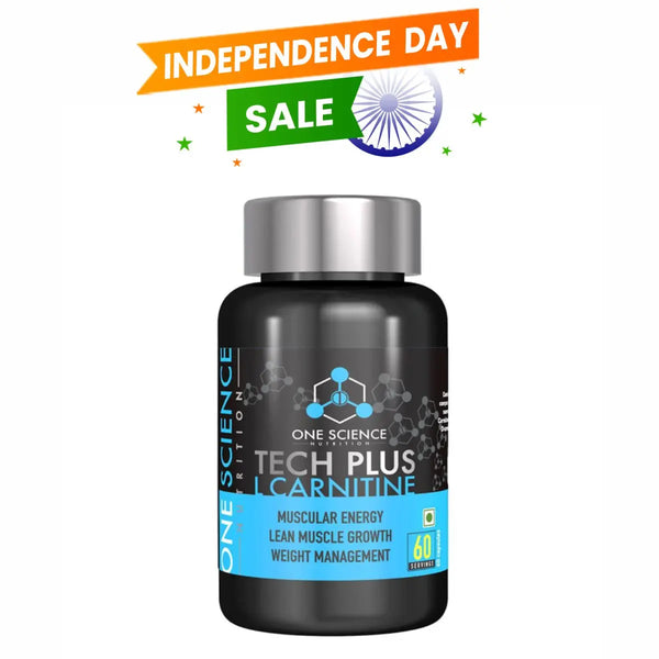 One Science Tech Plus L-Carnitine – 60 Capsules  (Exp: 10/25) One Science Nutrition