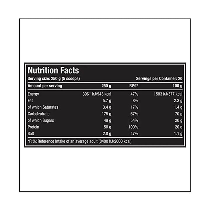 One Science XL Super Mass Gainer 11 LB - Halt