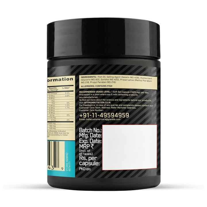 Optimum Nutrition Fish Oil - 60 Capsules Optimum Nutrition