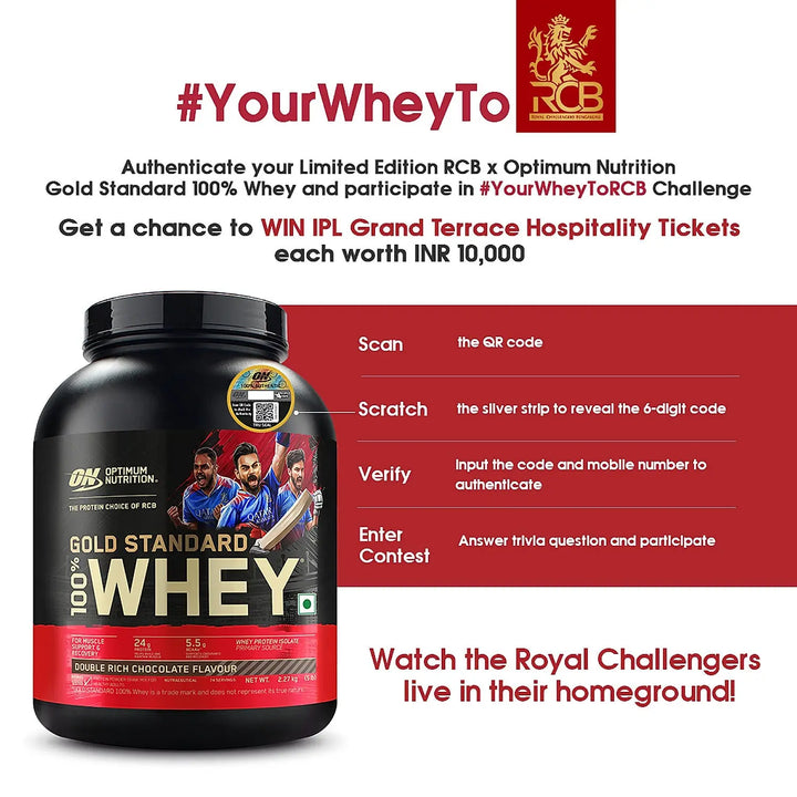 Optimum Nutrition Gold Standard 100% Whey (Indian) Optimum Nutrition
