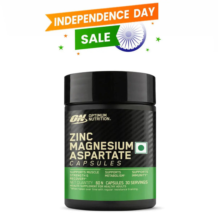 Optimum Nutrition Zinc Magnesium Aspartate (ZMA) - 60 Capsules Optimum Nutrition