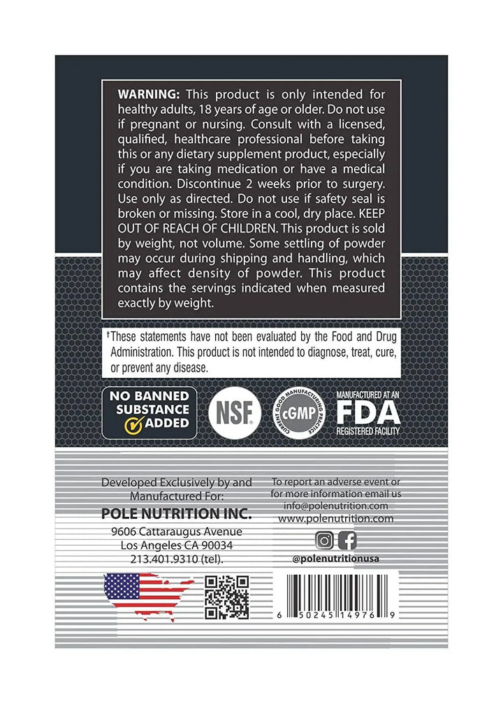 Pole Nutrition High‑Potency Multi Vitamins 120 Tablets - Halt