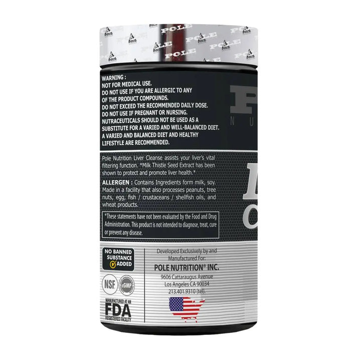 Pole Nutrition Liver Cleanse, 60 Veg Capsules - Halt