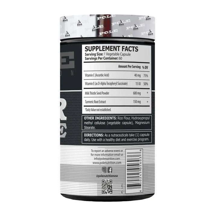 Pole Nutrition Liver Cleanse, 60 Veg Capsules - Halt