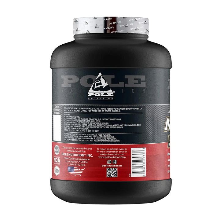 Pole Nutrition Nitro Verge Advanced Whey Pole Nutrition