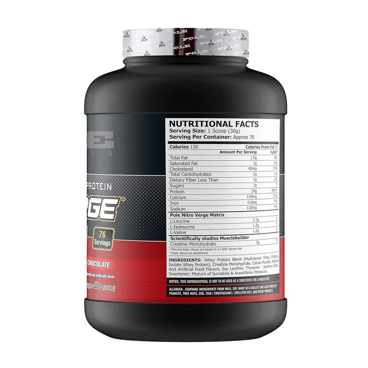Pole Nutrition Nitro Verge Advanced Whey Pole Nutrition