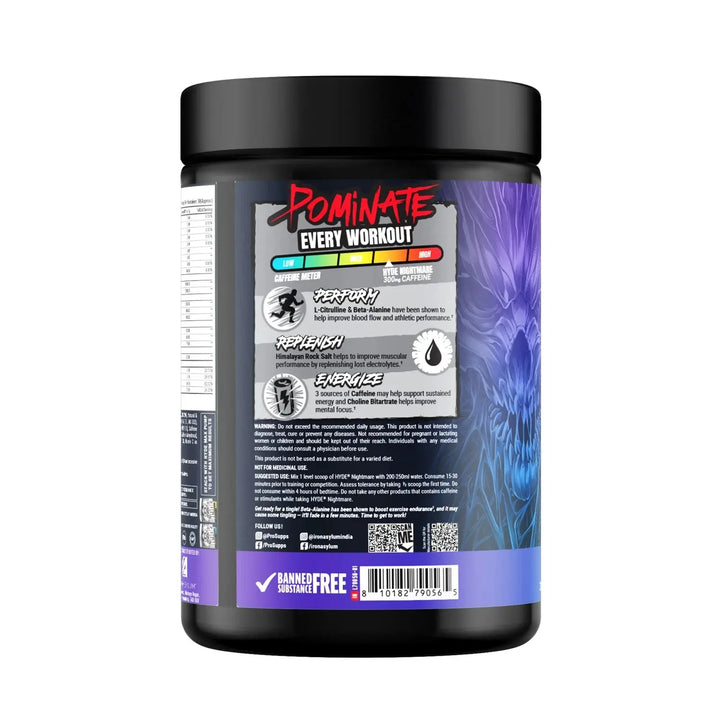 ProSupps, Hyde Nightmare, Intense Energy Pre-Workout Pro Supps