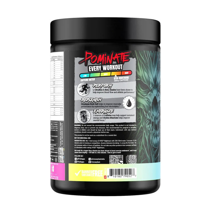 ProSupps, Hyde Nightmare, Intense Energy Pre-Workout Pro Supps