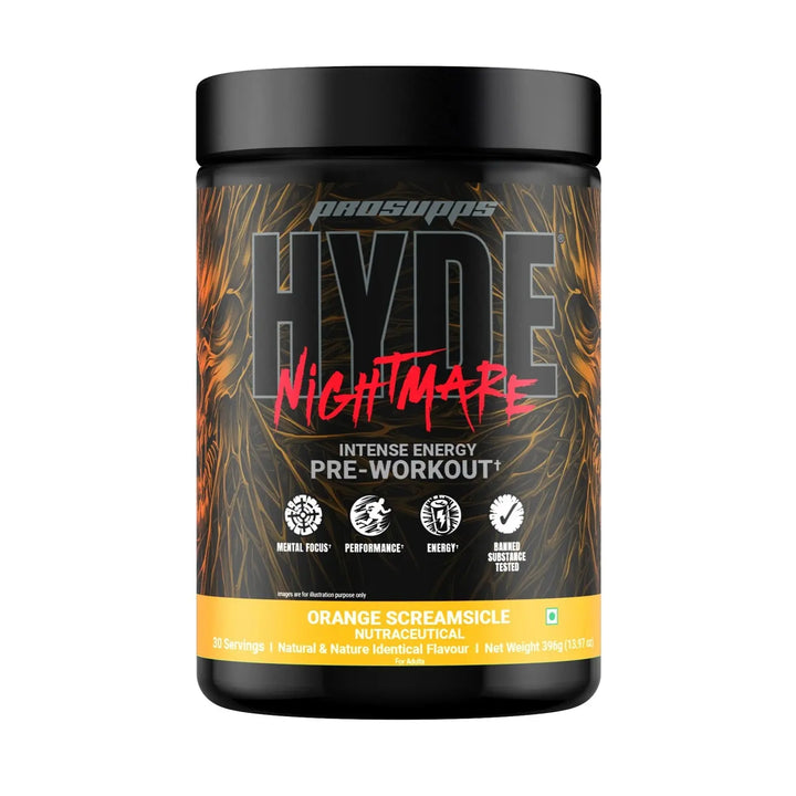 ProSupps, Hyde Nightmare, Intense Energy Pre-Workout Pro Supps