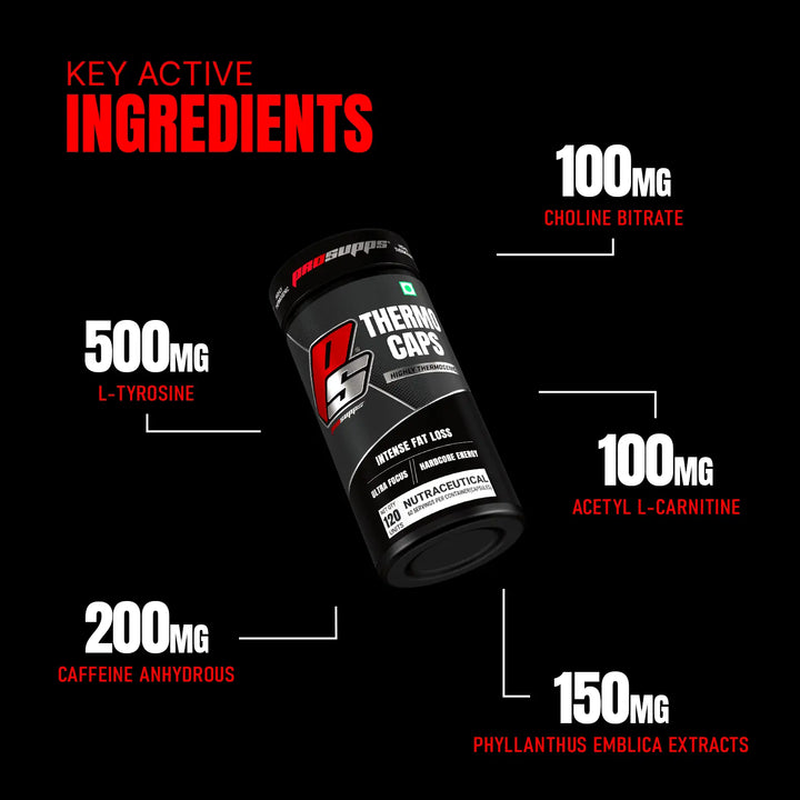 Prosupps Thermo Caps - 120 Caps - Halt