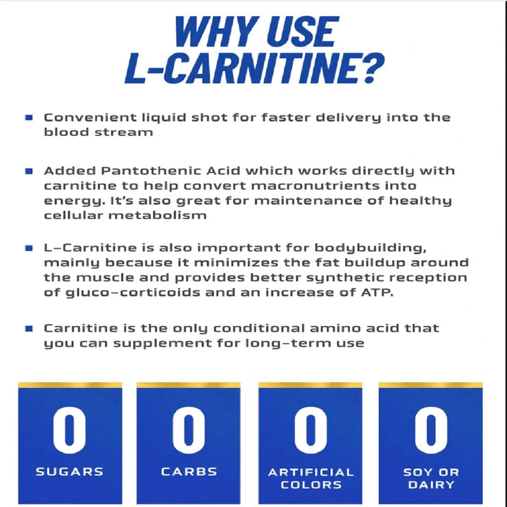 Ronnie Coleman Liquid L-Carnitine XS 4000mg -473 ml - Halt