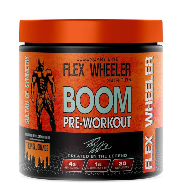 Flex Wheeler Nutrition Boom Pre Workout - Halt