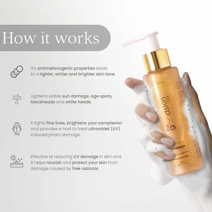 The Goodskin Co Glutathione Facewash - Halt