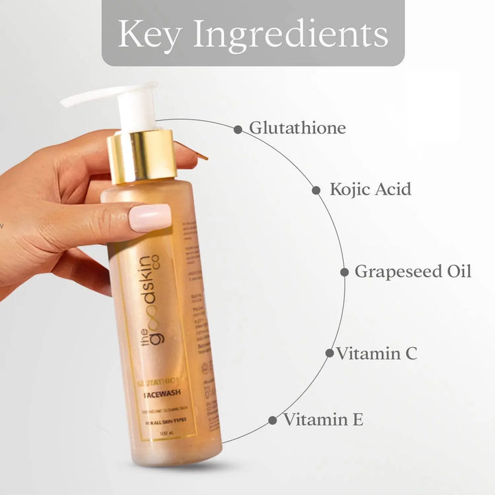 The Goodskin Co Glutathione Facewash - Halt
