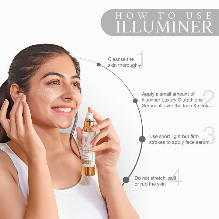 The Goodskin Co Illuminer- Luxury Glutathione Serum  (Exp:  31-05-2025) - Halt