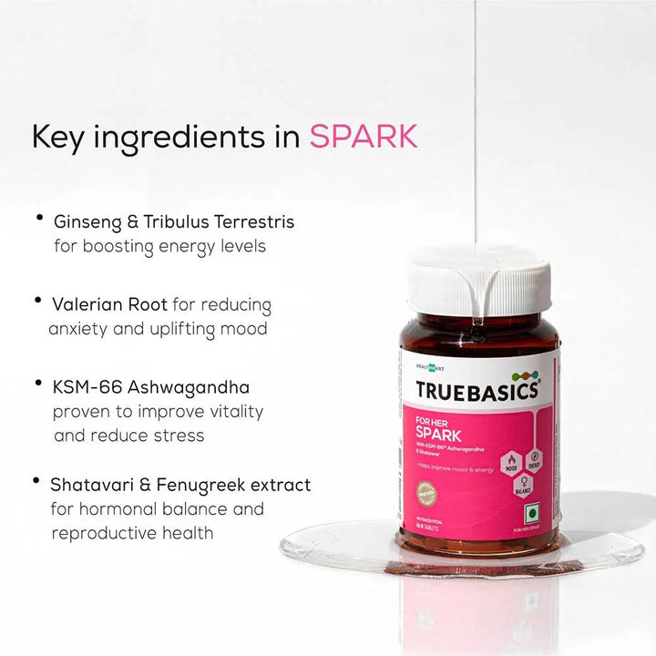 TrueBasics For Her Spark, 60 tablet(s) Unflavoured - Halt