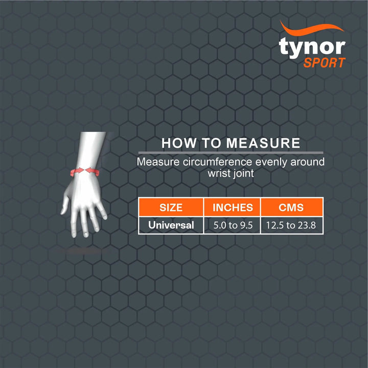 Tynor Wrist Wrap With Thumb Loop (No return no exchange) - Halt