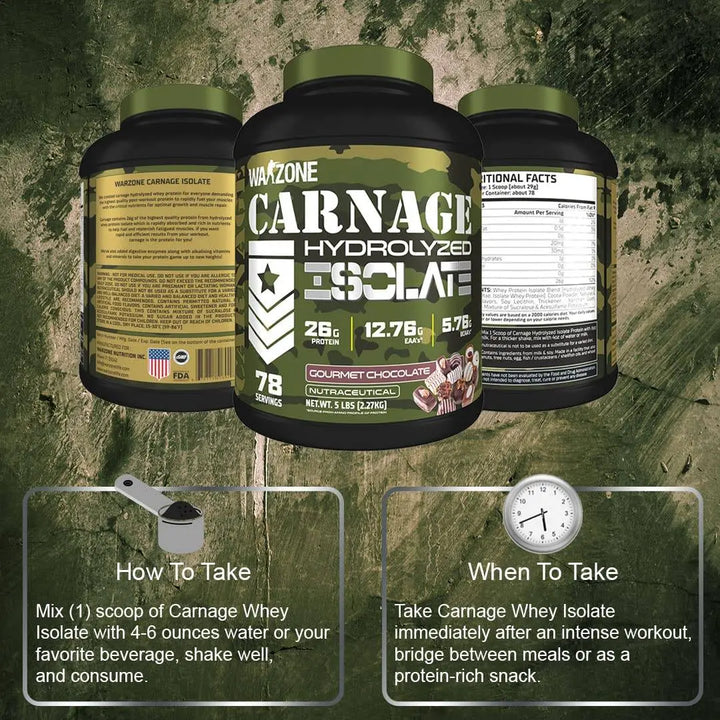 Warzone Carnage Hydrolyzed Isolate Warzone