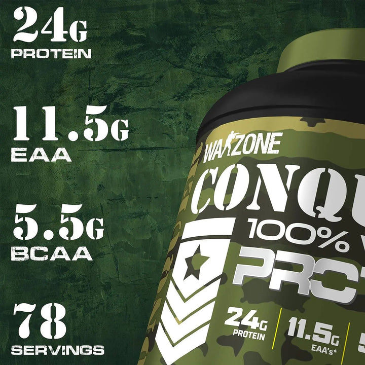Warzone Conquer 100% Whey Protein Warzone