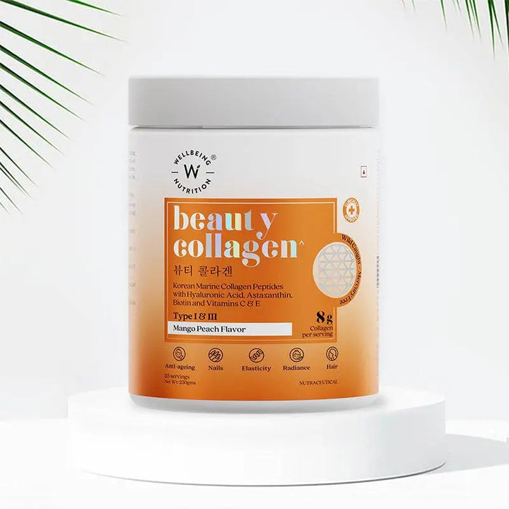 Wellbeing Nutrition Beauty Marine Collagen Peptides for Men & Women Wellbeing Nutrition