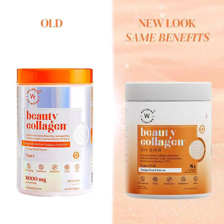 Wellbeing Nutrition Beauty Marine Collagen Peptides for Men & Women Wellbeing Nutrition