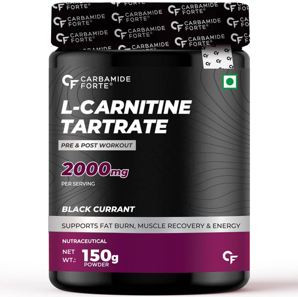 Carbamide Forte L Carnitine Powder for Men & Women | L-Carnitine L Tartrate 2000mg