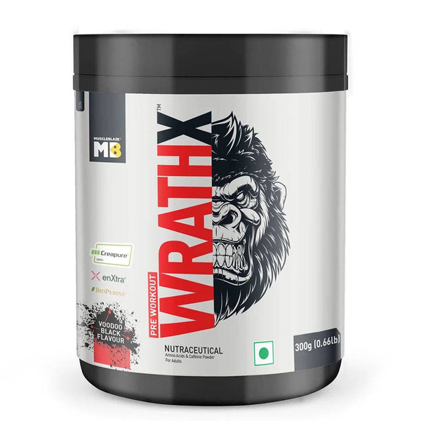 MuscleBlaze Pre Workout WrathX - Halt