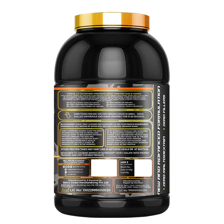 Prozilla Nutrition Isolate Whey Protein - Halt