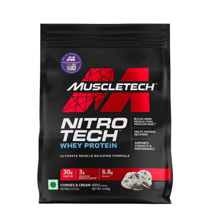 MuscleTech Nitro Tech Whey Protein - Halt