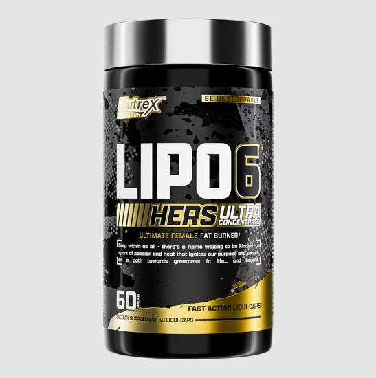 Nutrex Lipo-6 Black Hers Ultra Concentrate, 60 capsules