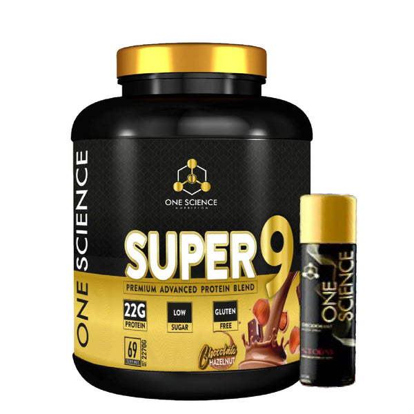 One Science Super 9 Premium Advanced Protein Blend + Free Deodorant