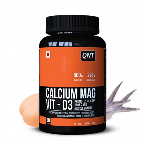 QNT Calcium Magnesium D3 60 Caps