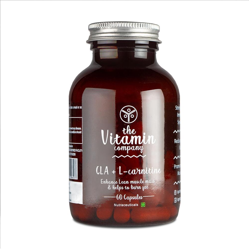The Vitamin Company CLA + L-Carnitine, 60 Capsules