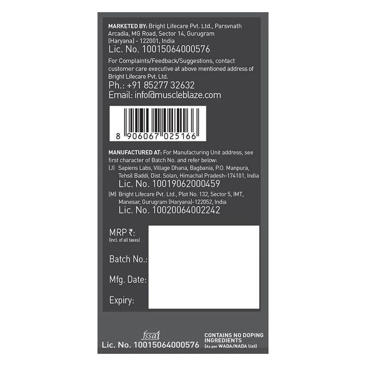 MuscleBlaze Biozyme Iso-Zero, Low/Zero Carb - Halt
