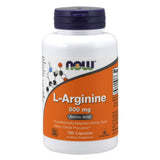 Now L-arginine 500mg - 100 Capsules - Halt