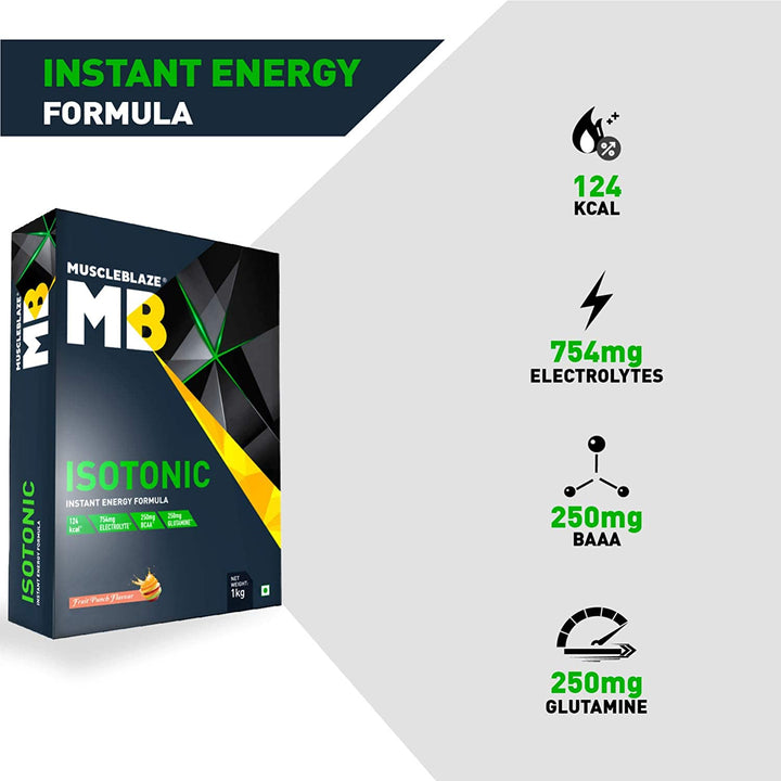 MuscleBlaze Isotonic Instant Energy Formula - Halt