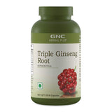 GNC Herbal Plus Triple Ginseng Root - 90 Capsules