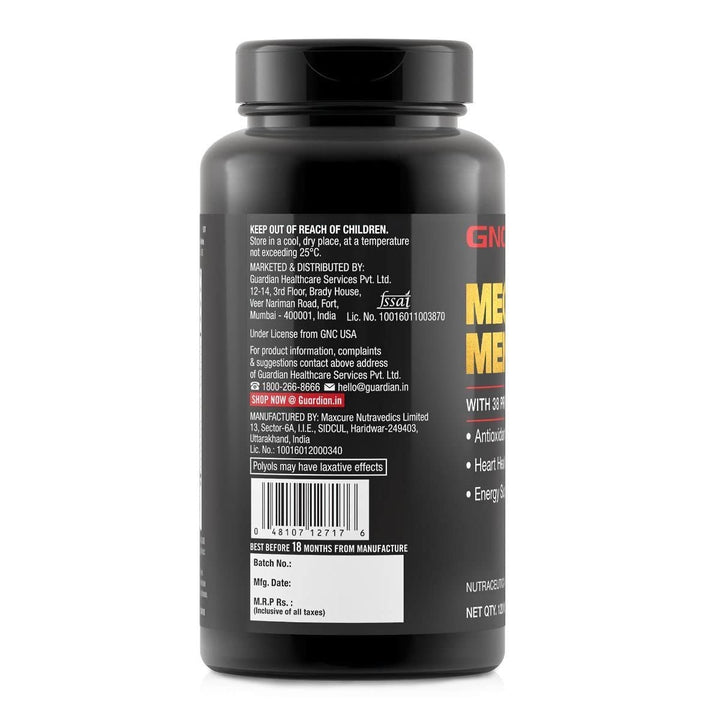 GNC Mega Men with 38 Premium Ingredients, - 120 Tablets - Halt