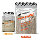 Big Muscle Nutrition Raw & Real Whey (1Kg) Unflavored