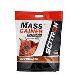 Scitron Supreme Mass Gainer (Post Workout, 20 Vitamins & Minerals, Weight Gainer) - 11 lbs (5 kg) (Chocolate)