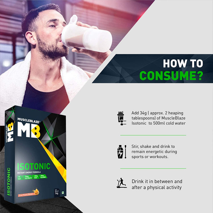 MuscleBlaze Isotonic Instant Energy Formula - Halt