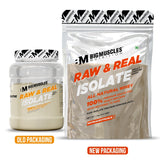 Big Muscle Nutrition Raw & Real Isolate (1Kg) Unflavored