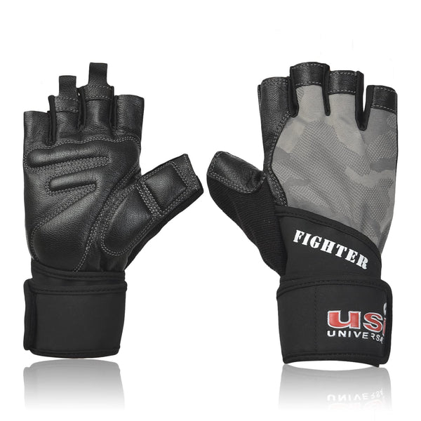 USI Universal 733FN Fighter Fitness Gym Gloves (No return no exchange)