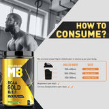 MuscleBlaze BCAA Gold 8:1:1