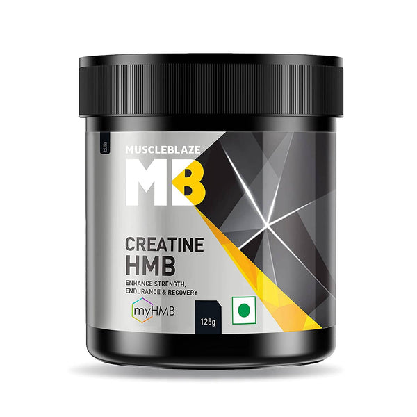 MuscleBlaze Creatine HMB Powder 125 gm (26 Servings) - Halt