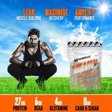 Big Muscle Nutrition Raw & Real Isolate (1Kg) Unflavored