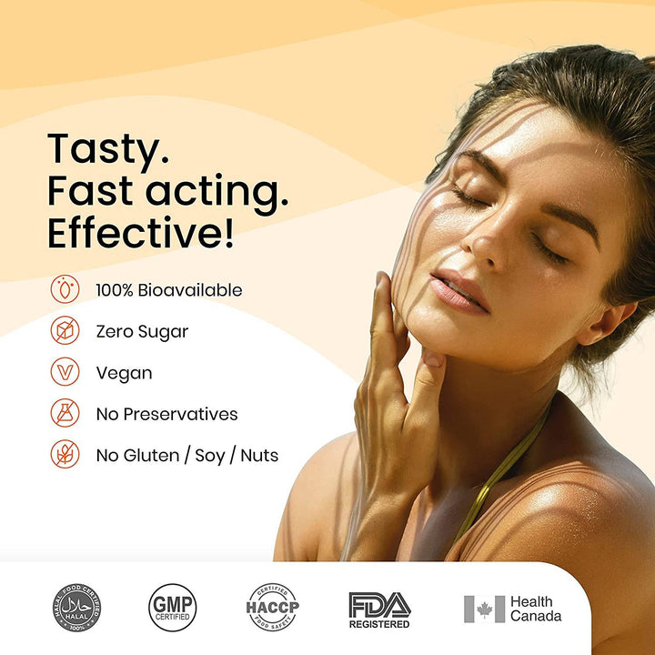 Wellbeing Nutrition Melts Natural Vitamin D3+K2 (30 Oral Strips) - Halt