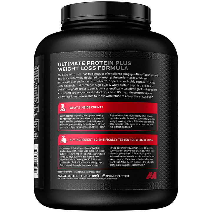 MuscleTech Nitro-Tech Ripped - Halt